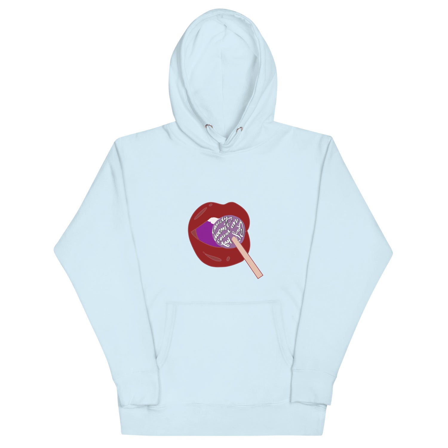 Candy on fast Sunday is okay!: Unisex Hoodie