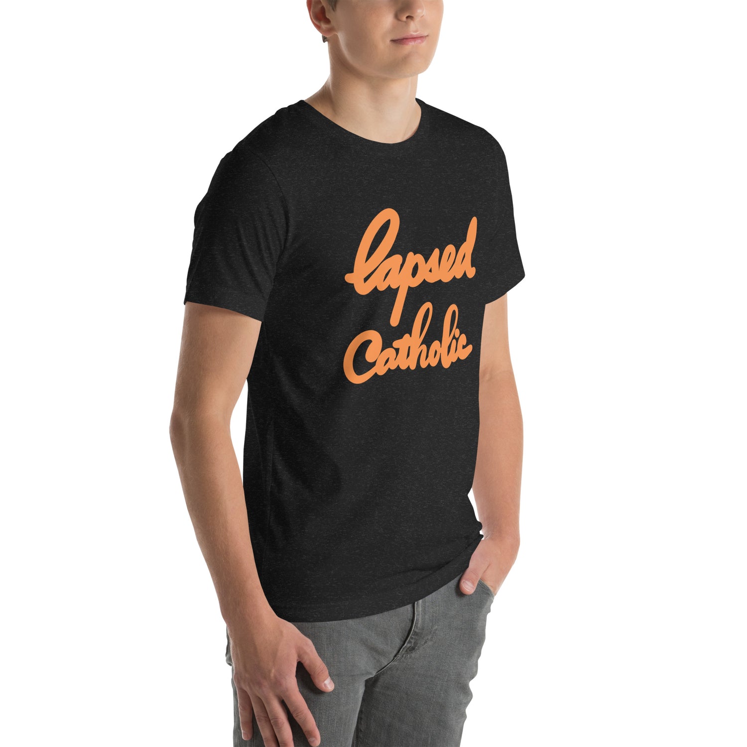 LAPSED CATHOLIC Unisex t-shirt