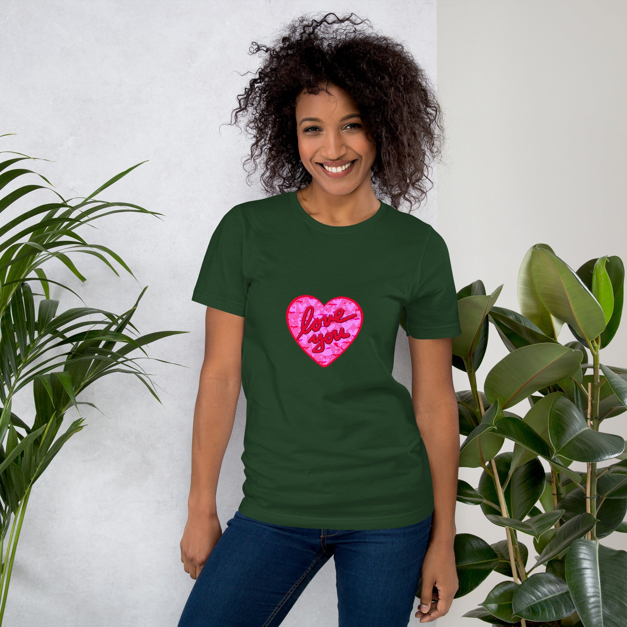 LOVE YOU Unisex t-shirt