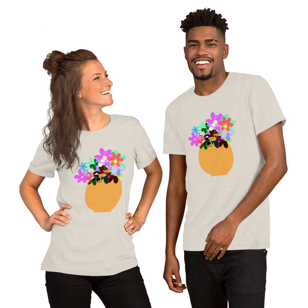 RELIEF SOCIETY FLOWERS Unisex t-shirt