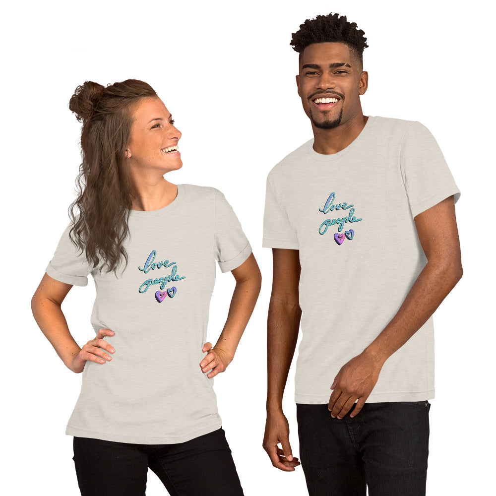 LOVE PEOPLE Unisex t-shirt