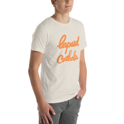 LAPSED CATHOLIC Unisex t-shirt