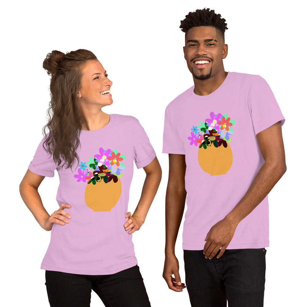 RELIEF SOCIETY FLOWERS Unisex t-shirt