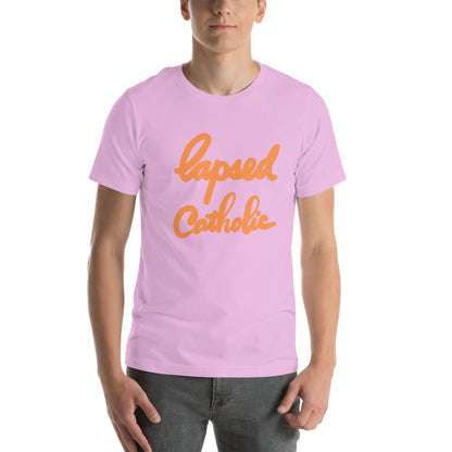 LAPSED CATHOLIC Unisex t-shirt