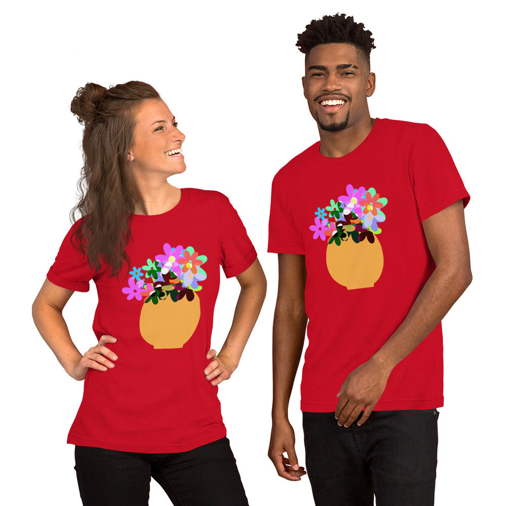 RELIEF SOCIETY FLOWERS Unisex t-shirt