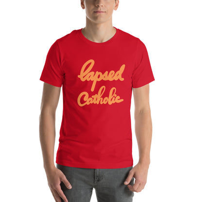 LAPSED CATHOLIC Unisex t-shirt