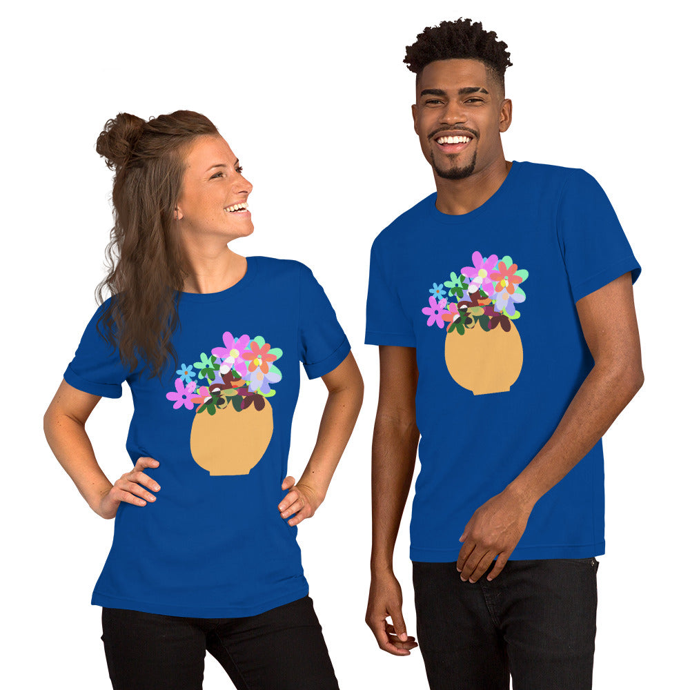 RELIEF SOCIETY FLOWERS Unisex t-shirt