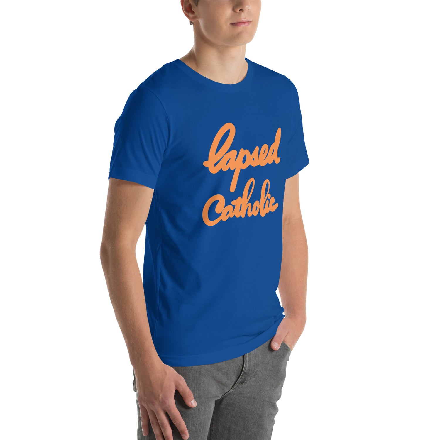 LAPSED CATHOLIC Unisex t-shirt