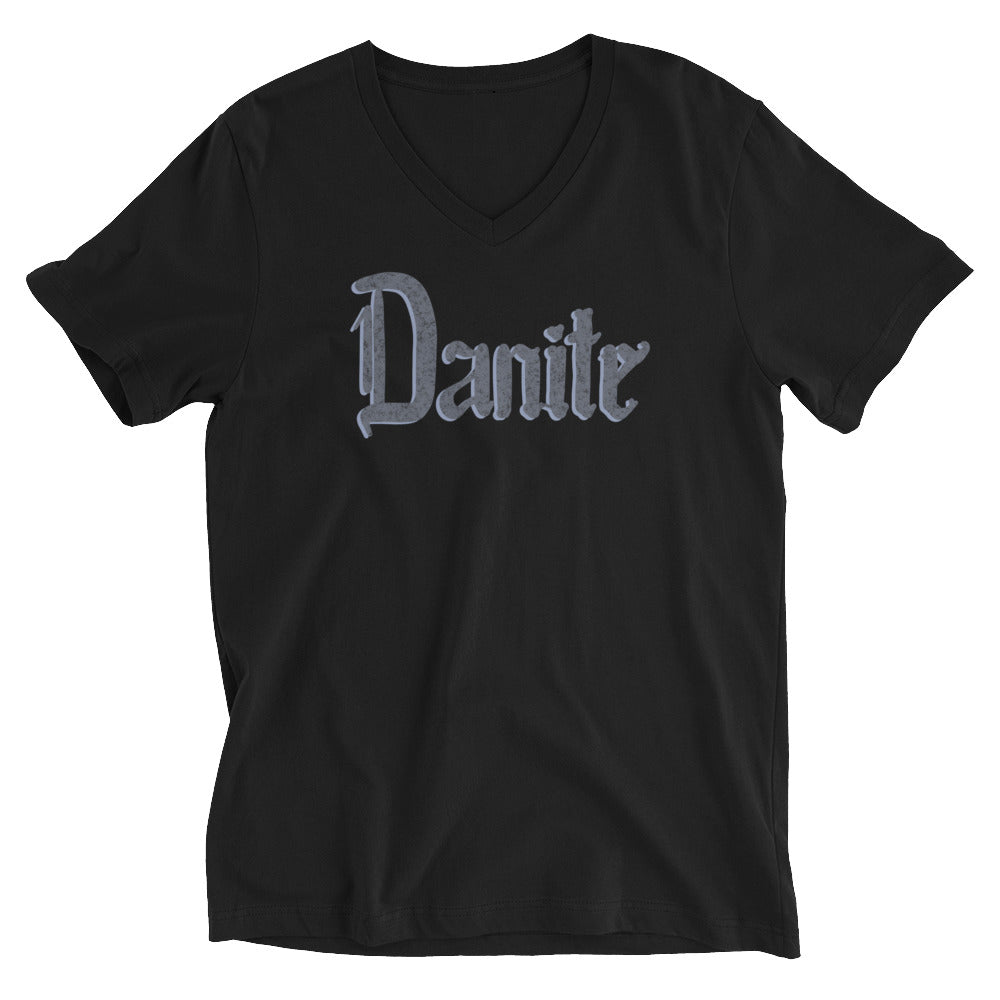 DANITE: Unisex Short Sleeve V-Neck T-Shirt